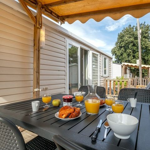 MOBILE HOME 6 people - Premium | 3 Bedrooms | 6 Pers | Terrace Lounge | Air conditioning | TV