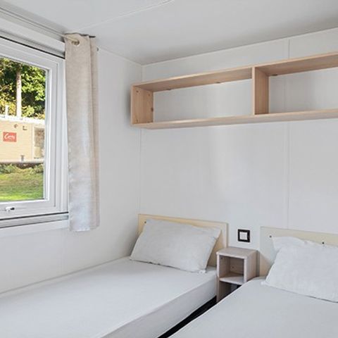 Mobile home 4 persons - Classic | 2 Bedrooms | 4 Pers. | Uncovered raised terrace