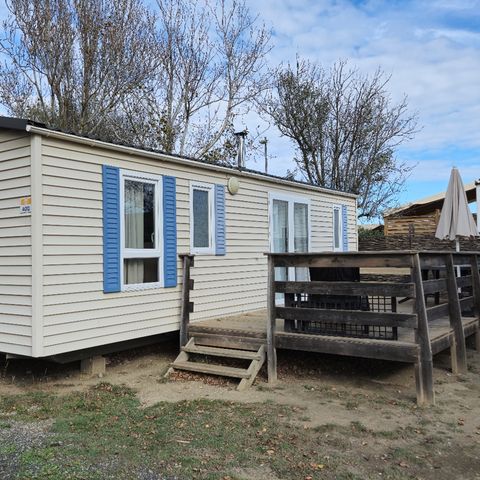 Mobile home 4 persons - Classic | 2 Bedrooms | 4 Pers. | Uncovered raised terrace