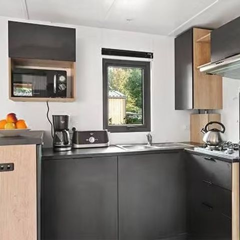MOBILE HOME 6 people - Premium | 3 Bedrooms | 6 Pers | Raised terrace | 2 bathrooms | Air conditioning | TV