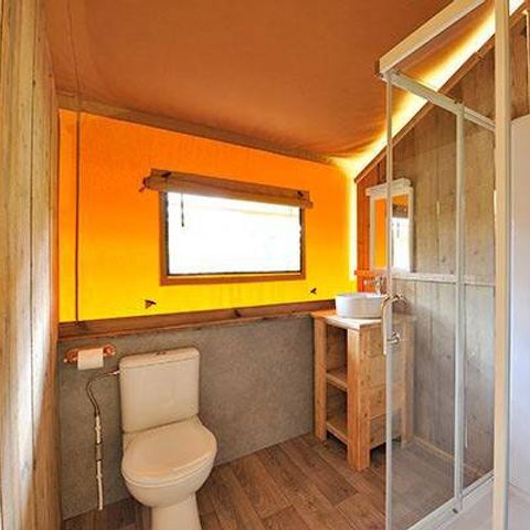 BUNGALOW 5 people - Safari Lodge Tent | 2 Bedrooms | 4/5 People | Single Terrace