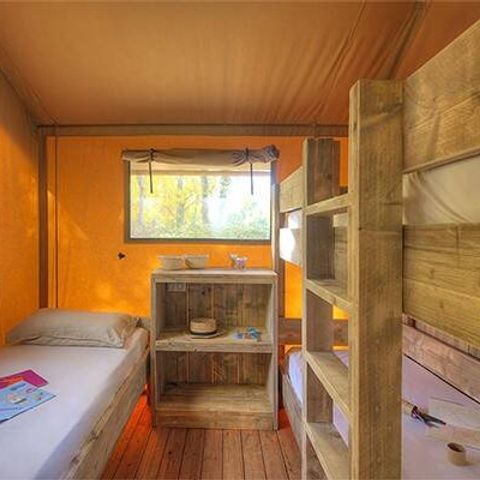 BUNGALOW 5 people - Safari Lodge Tent | 2 Bedrooms | 4/5 People | Single Terrace