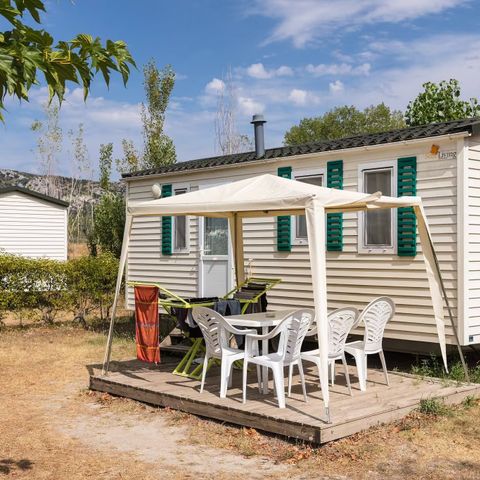 MOBILE HOME 4 people - Comfort | 2 Bedrooms | 4 Pers. | Single terrace | Air conditioning