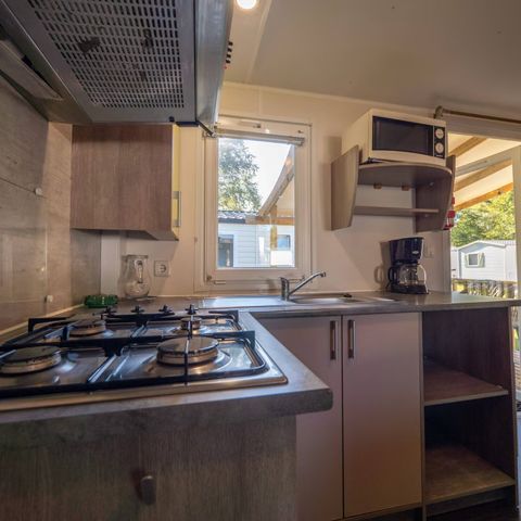 MOBILE HOME 6 people - Comfort | 3 Bedrooms | 6 Pers. | Terrace Lounge | Air conditioning