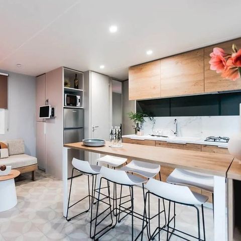 MOBILE HOME 6 people - STAR*** with air conditioning 3 Bedrooms 6 pers.