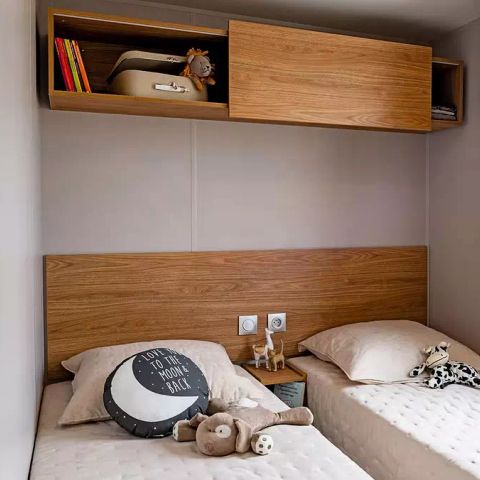 MOBILE HOME 6 people - Castel Palace**** with air conditioning 3bed 2bath 6pers 6 people