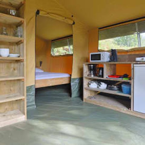 CANVAS AND WOOD TENT 6 people - Bulot