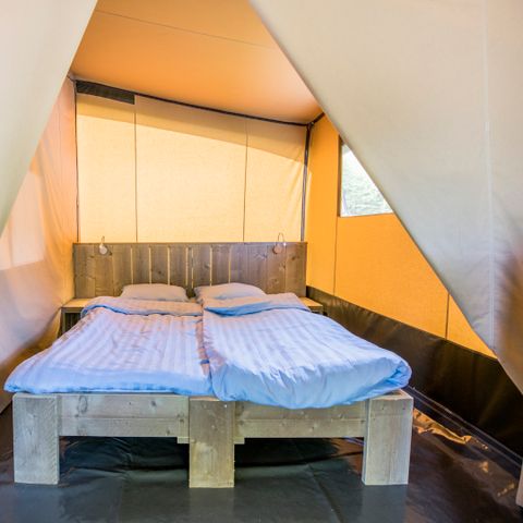 CANVAS AND WOOD TENT 6 people - Bulot