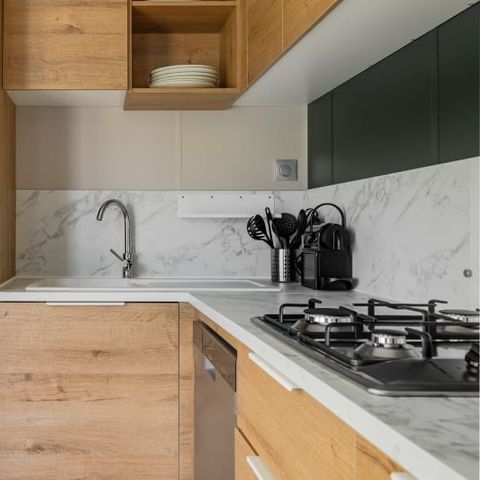 Mobile home 4 persons - Almond