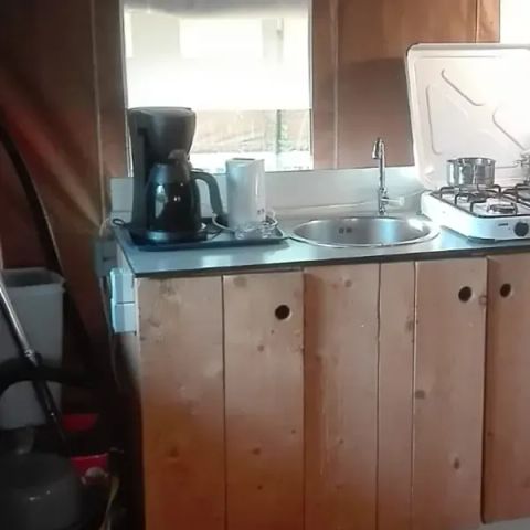 CANVAS AND WOOD TENT 6 people - Lodgetent, type SL+