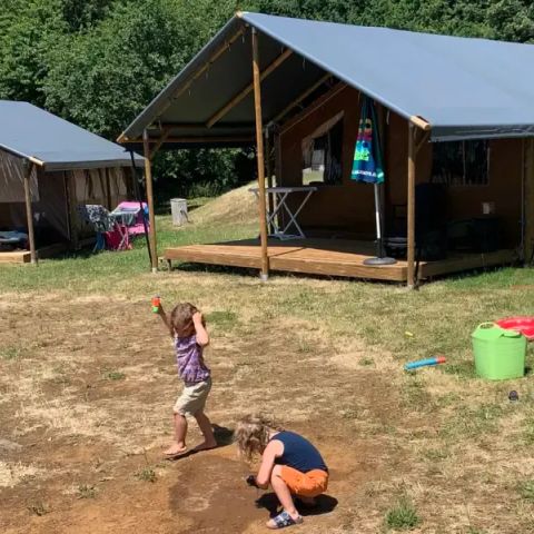 CANVAS AND WOOD TENT 6 people - Lodgetent, type SL+