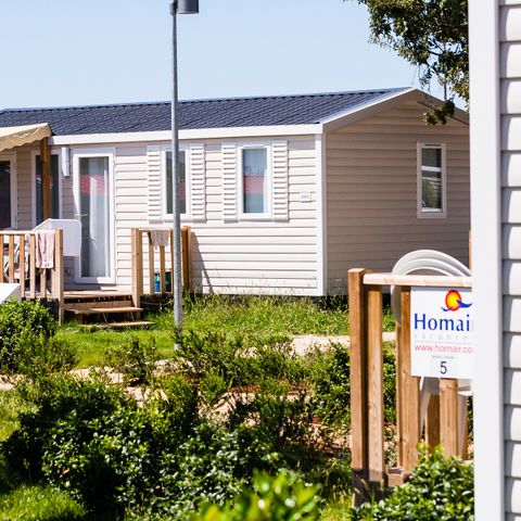 MOBILE HOME 5 people - Comfort XL | 3 Bedrooms | 5 Pers | Terrace Lounge | Air conditioning | TV