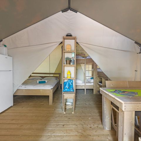 CANVAS AND WOOD TENT 4 people - Safari tent Comfort