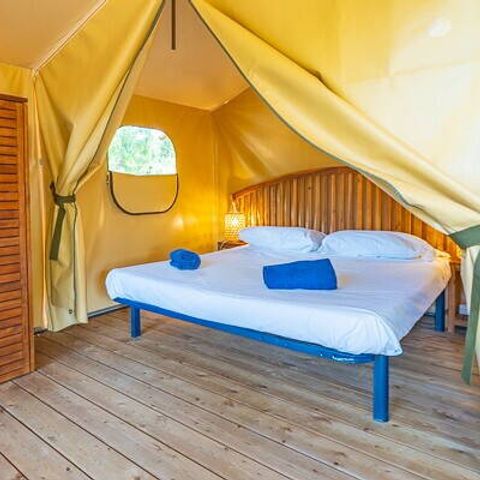 LODGE 5 people - Super Lodge Tent | 2 Bedrooms | 4/5 Pers. | Single Terrace | No bathroom