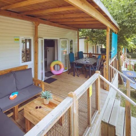 MOBILE HOME 5 people - Premium 2 bedrooms 2bathrooms Lounge