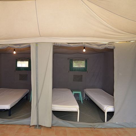 CANVAS BUNGALOW 4 people - Caribbean, without sanitary facilities