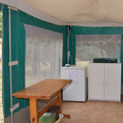 CANVAS BUNGALOW 4 people - Caribbean, without sanitary facilities