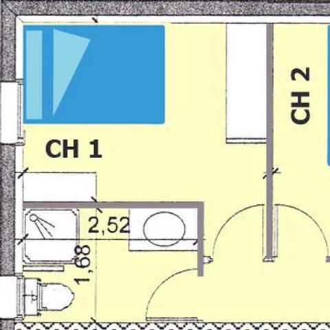 HOUSE 6 people - 52m² flat