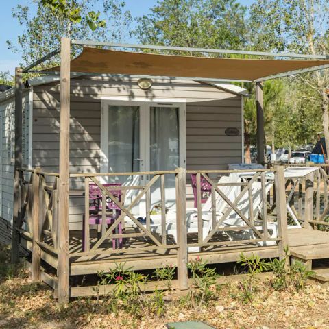 MOBILE HOME 8 people - Mobile-home | Premium | 3 Bedrooms | 6/8 Pers. | Raised terrace | 1 Bathroom | Air-con.