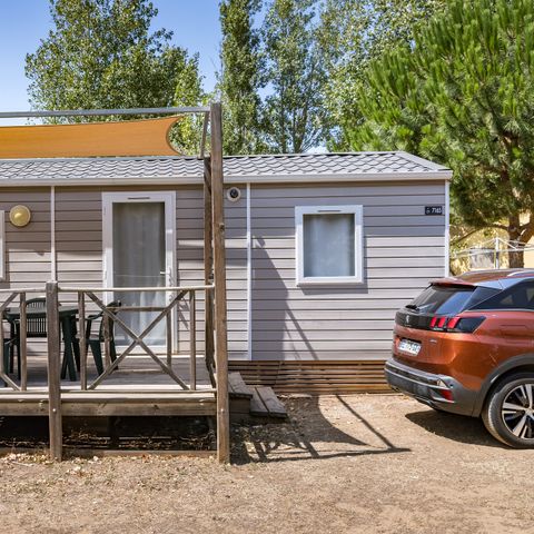 MOBILE HOME 4 people - Mobile-home | Comfort | 2 Bedrooms | 4 Pers. | Raised terrace | Air-con.