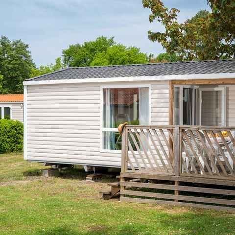MOBILE HOME 6 people - Mobile-home | Comfort | 2 Bedrooms | 4/6 Pers. | Single terrace | Air-con.
