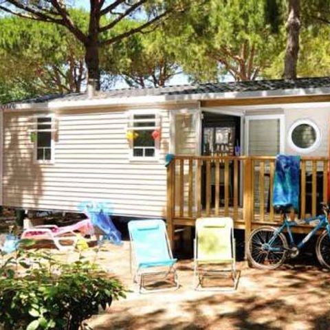 MOBILE HOME 5 people - Mobile-home | Comfort | 2 Bedrooms | 5 Pers. | Terrace Single | 1 Bathroom | Air-con.