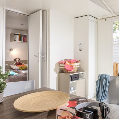 MOBILE HOME 6 people - Mobile-home | Comfort XL | 3 Bedrooms | 6 Pers. | Raised terrace | Air conditioning