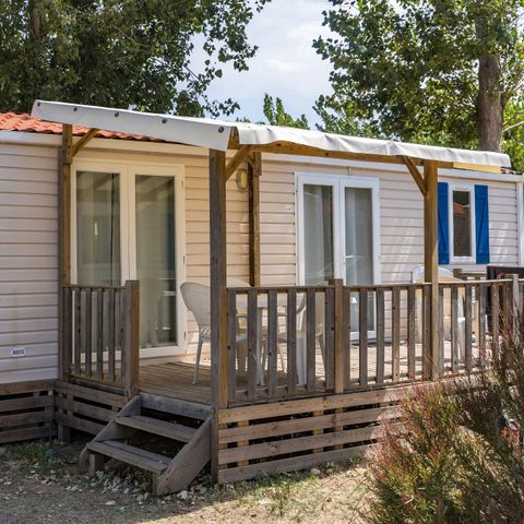 MOBILE HOME 6 people - Classic | 3 Bedrooms | 6 Pers. | Raised terrace | Air-con.