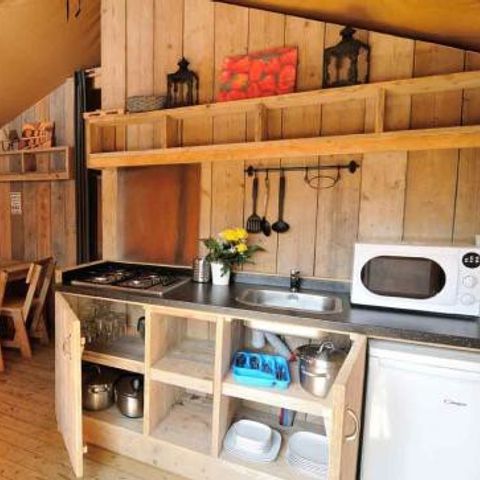 CANVAS AND WOOD TENT 5 people - Super Lodge | Super Lodge | 2 Ch. | 5 Pers. | Clim.