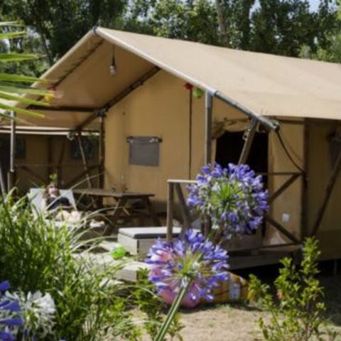 CANVAS AND WOOD TENT 5 people - Super Lodge | Super Lodge | 2 Ch. | 5 Pers. | Clim.