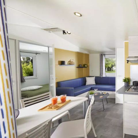 MOBILE HOME 6 people - Mobile-home | Premium | 3 Bedrooms | 6 Pers | Raised terrace | 2 bathrooms | Air conditioning | TV