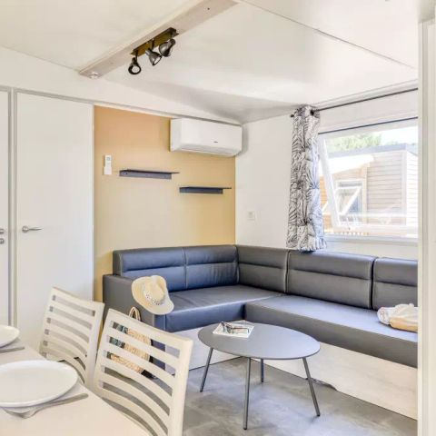 MOBILE HOME 6 people - Mobile-home | Premium | 3 Bedrooms | 6 Pers | Terrace Lounge | 1 Bathroom | Air conditioning | TV