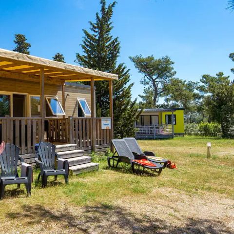 MOBILE HOME 4 people - Mobile-home | Premium | 2 Bedrooms | 4 Pers. | Terrace Lounge | 1 Bathroom | Air-con.