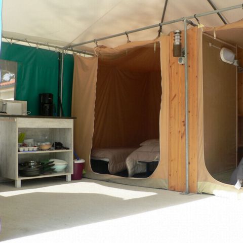 TENT 4 people - ECO 2 bedrooms 18M2
