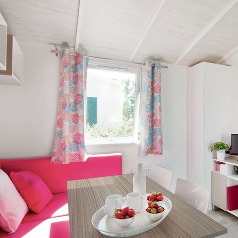MOBILE HOME 4 people - Comfort + TV 2 bedroom 26M2