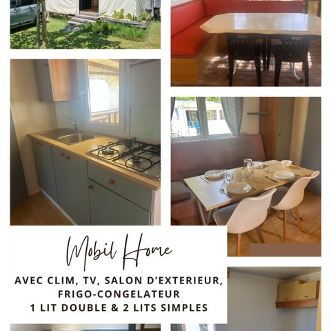 MOBILE HOME 4 people - MH2 COMFORT+ CLIM 4 pers