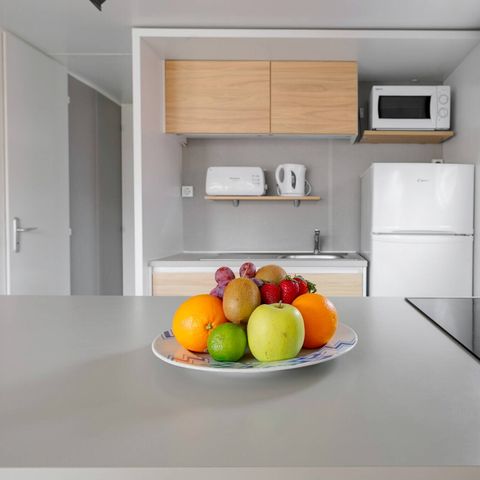 MOBILE HOME 4 people - Mobile home | Comfort | 2 Bedrooms | 4 Pers | Single terrace | Air conditioning | TV