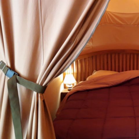 Canvas and wooden tent 5 persons - Victoria Lodge