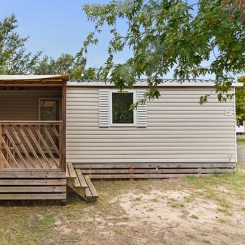Mobile home 4 persons - Mobile-home | Comfort XL | 2 Bedrooms | 4 Pers. | Raised terrace | Air-con.