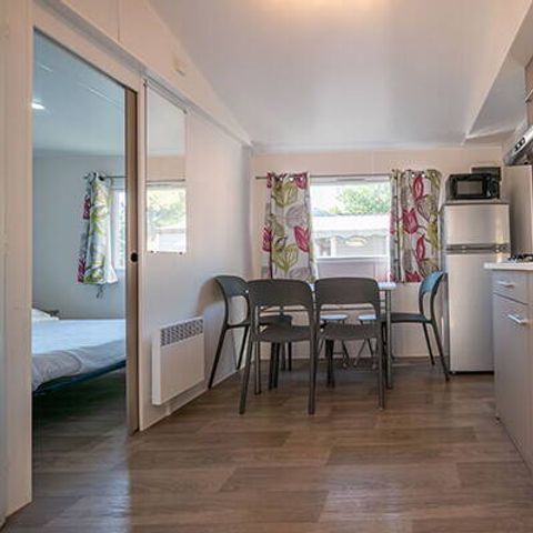 MOBILE HOME 4 people - Mobil-home | Comfort | 2 Bedrooms | 4 Pers. | Covered Terrace | Air conditioning | TV