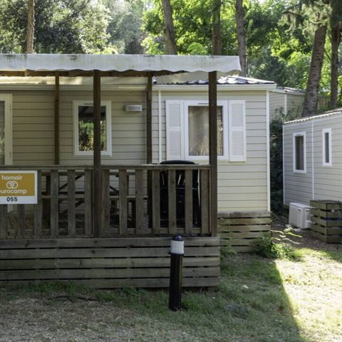 MOBILE HOME 6 people - Comfort | 2 Bedrooms | 4/6 Pers | Raised terrace | 1 Bathroom | Air conditioning | TV