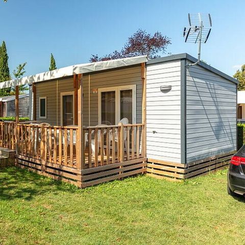 MOBILE HOME 4 people - Mobile home | Premium | 2 Bedrooms | 4 Pers | Raised terrace | Air conditioning | TV