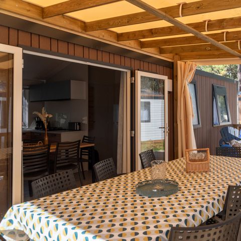 MOBILE HOME 8 people - 8p - Cottage Tribu CONFORT air-conditioned