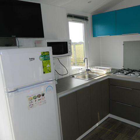 Mobile home 6 persons - Comfort - 28–31 m² - 3 bedrooms - Terrace - Sleeps 6–8