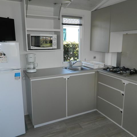 MOBILE HOME 6 people - Comfort mobile home, 28–31 m² (3 bedrooms) + terrace, sleeps 6–8