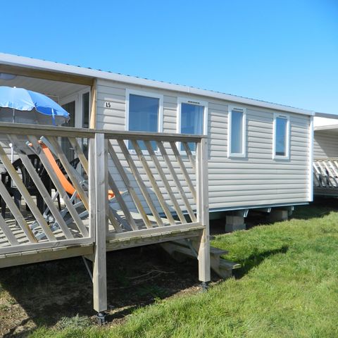 Mobile home 6 persons - Comfort - 28–31 m² - 3 bedrooms - Terrace - Sleeps 6–8