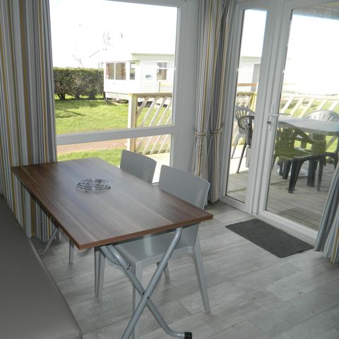 MOBILE HOME 8 people - Comfort mobile home, 28–35 m² (3 bedrooms) + terrace with sea view, sleeps 6–8