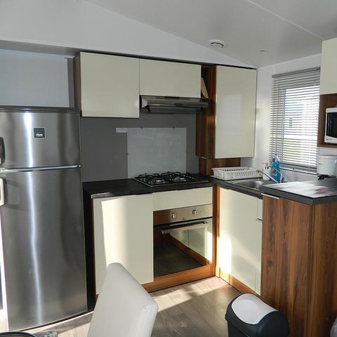 MOBILE HOME 6 people - Premium mobile home, 38m² (2 bedrooms) + Terrace – sea view + Access to the coastal cycle route – sleeps 4–6