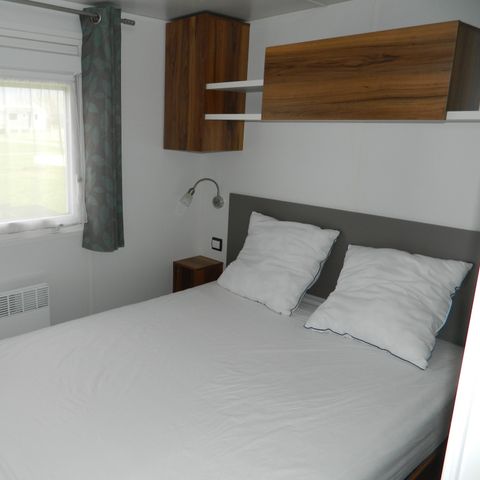 MOBILE HOME 6 people - Premium mobile home, 38m² (2 bedrooms) + Terrace – sea view + Access to the coastal cycle route – sleeps 4–6