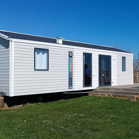 MOBILE HOME 8 people - Premium mobile home, 36m² (3 bedrooms) + terrace – sea view, sleeps 6–8